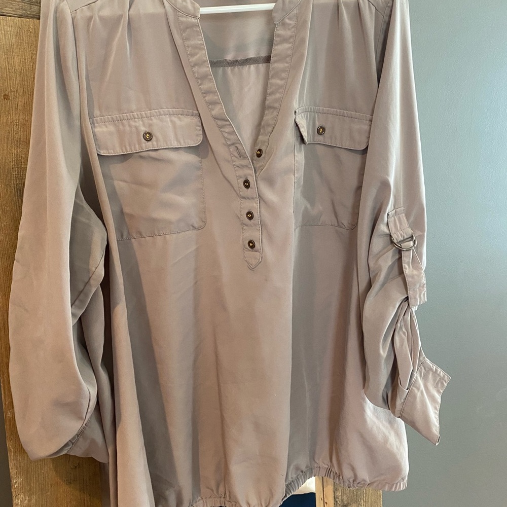 Double pocket blouse